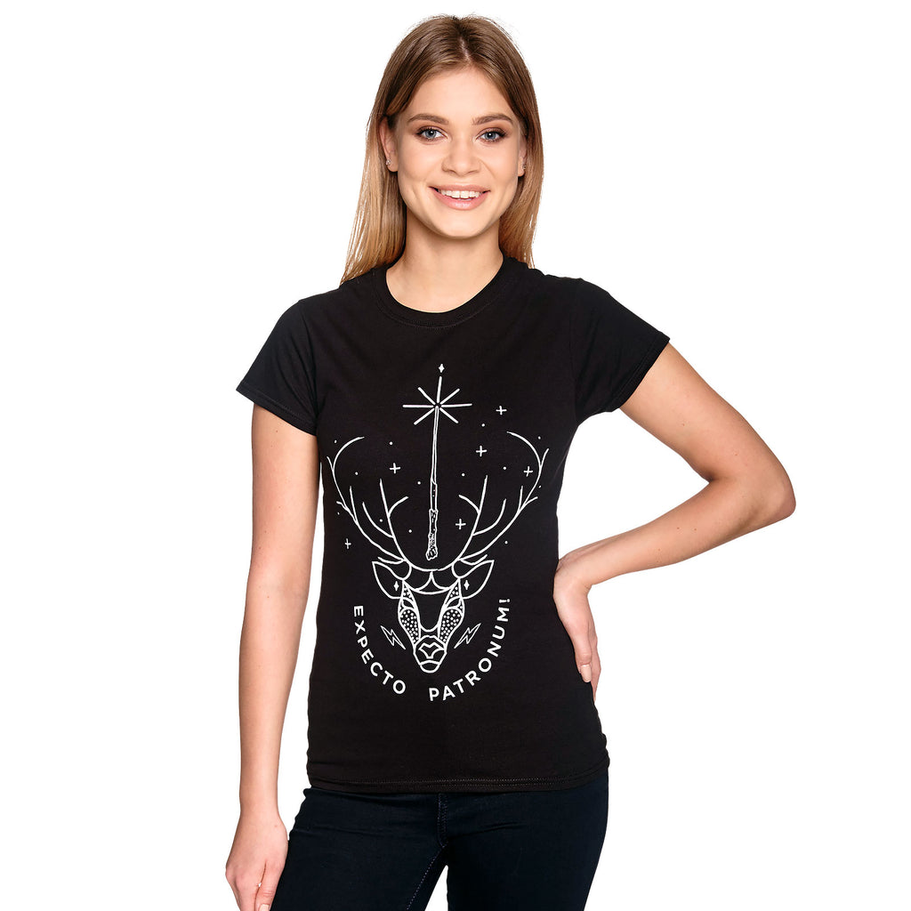 Produktbild Harry Potter - Expecto Patronum T-shirt dam svart