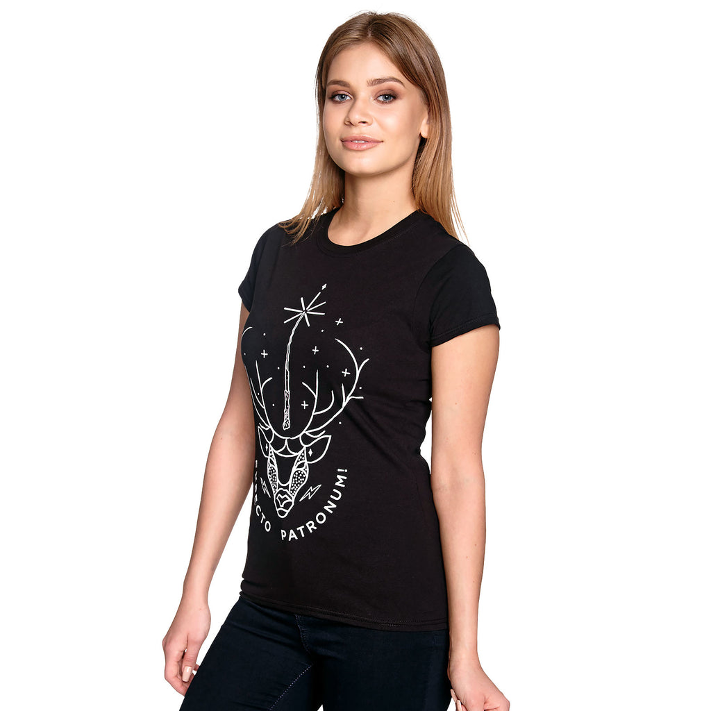 Produktbild Harry Potter - Expecto Patronum T-shirt dam svart