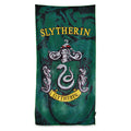 Produktbild Harry Potter - Slytherin vapensköld strandhandduk