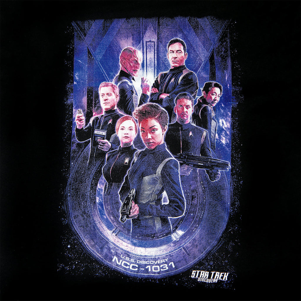 Produktbild Star Trek - Discovery Crew T-shirt svart