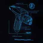 Produktbild Star Trek - Discovery Phaser T-shirt blå