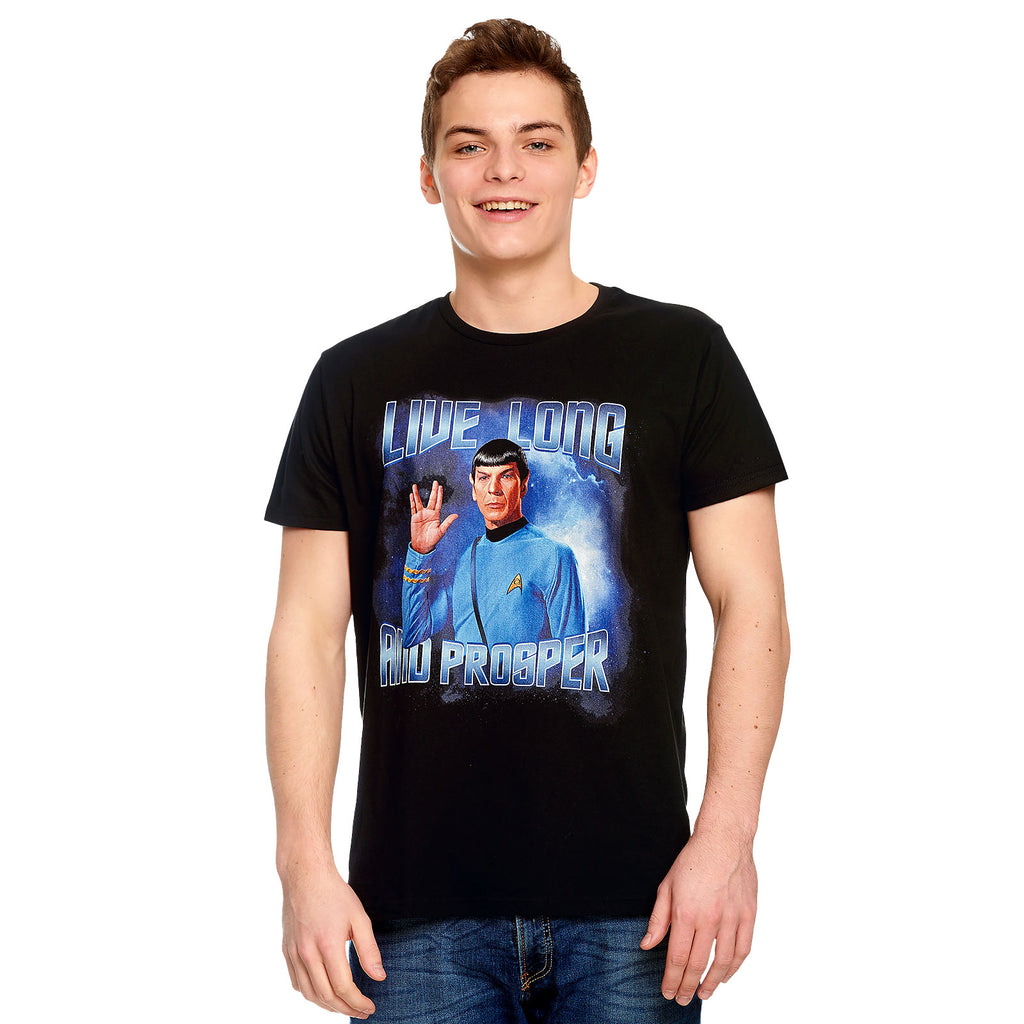 Produktbild Star Trek - Spock Live Long and Prosper T-shirt svart