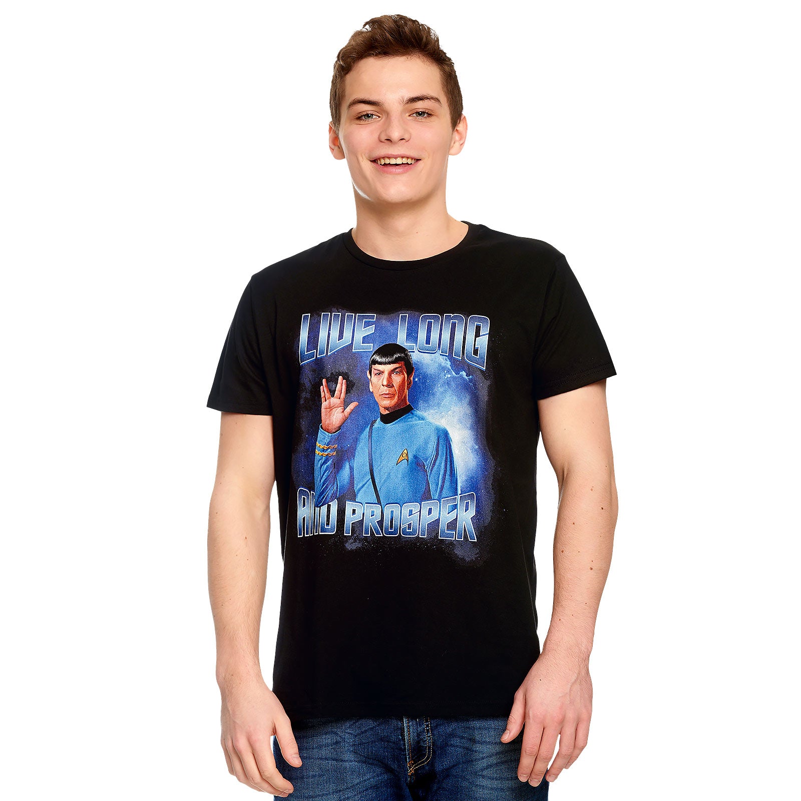 Produktbild Star Trek - Spock Live Long and Prosper T-shirt svart
