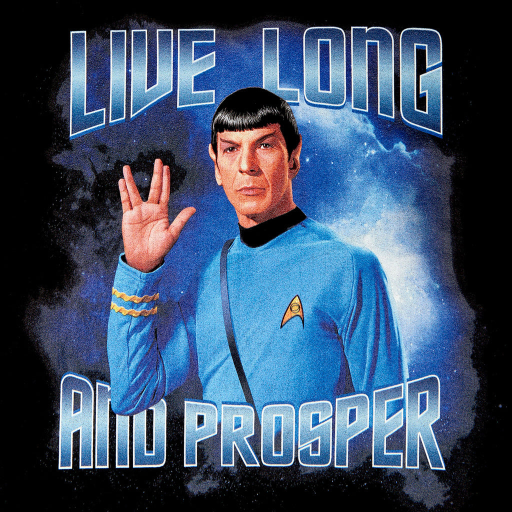 Produktbild Star Trek - Spock Live Long and Prosper T-shirt svart
