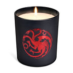 Produktbild Game of Thrones - Targaryen emblem ljus i glas