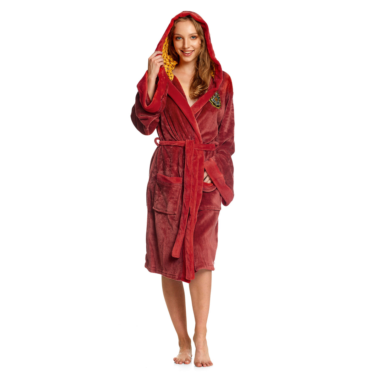 Produktbild Harry Potter - Gryffindor Emblem Morgonrock röd