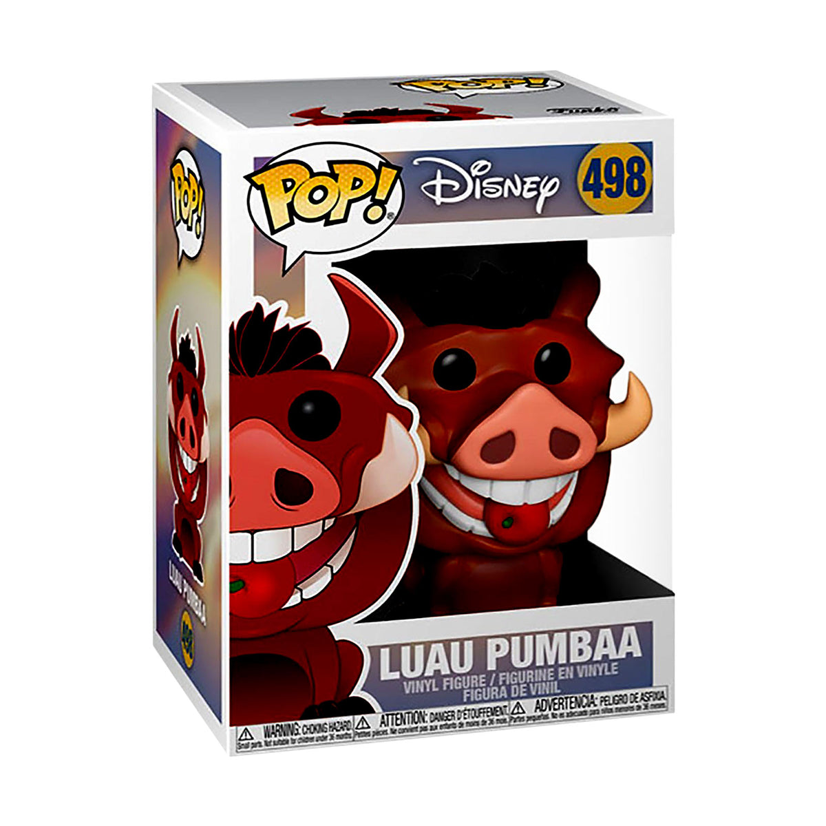 Produktbild Lejonkungen - Luau Pumbaa Funko Pop Figur