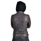 Produktbild Supernatural - Skinnjacka för damer med Anti Possession-symbol