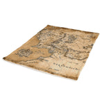 Product image The Lord of the Rings - Middle Earth Map Plush Blanket with Teddy Fur