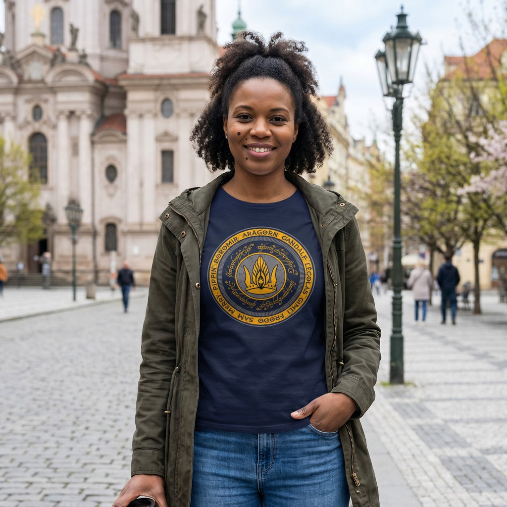 Produktbild Sagan om Ringen - Tillsammans för Gondor T-shirt blå