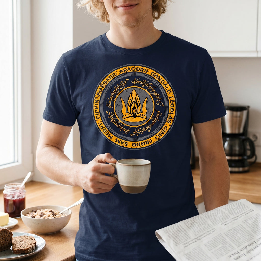 Produktbild Sagan om Ringen - Tillsammans för Gondor T-shirt blå