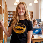 Produktbild Sagan om Ringen - Svart T-shirt med Ringens brödraskap