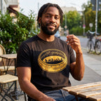 Produktbild Sagan om Ringen - Svart T-shirt med Ringens brödraskap