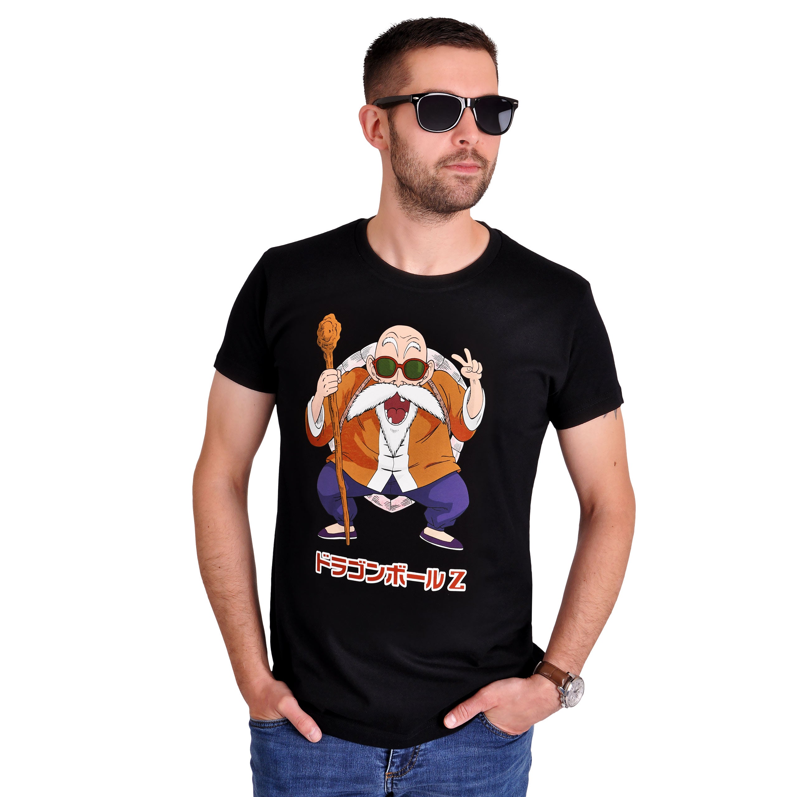 Produktbild Dragon Ball Z - Muten Roshi T-shirt svart
