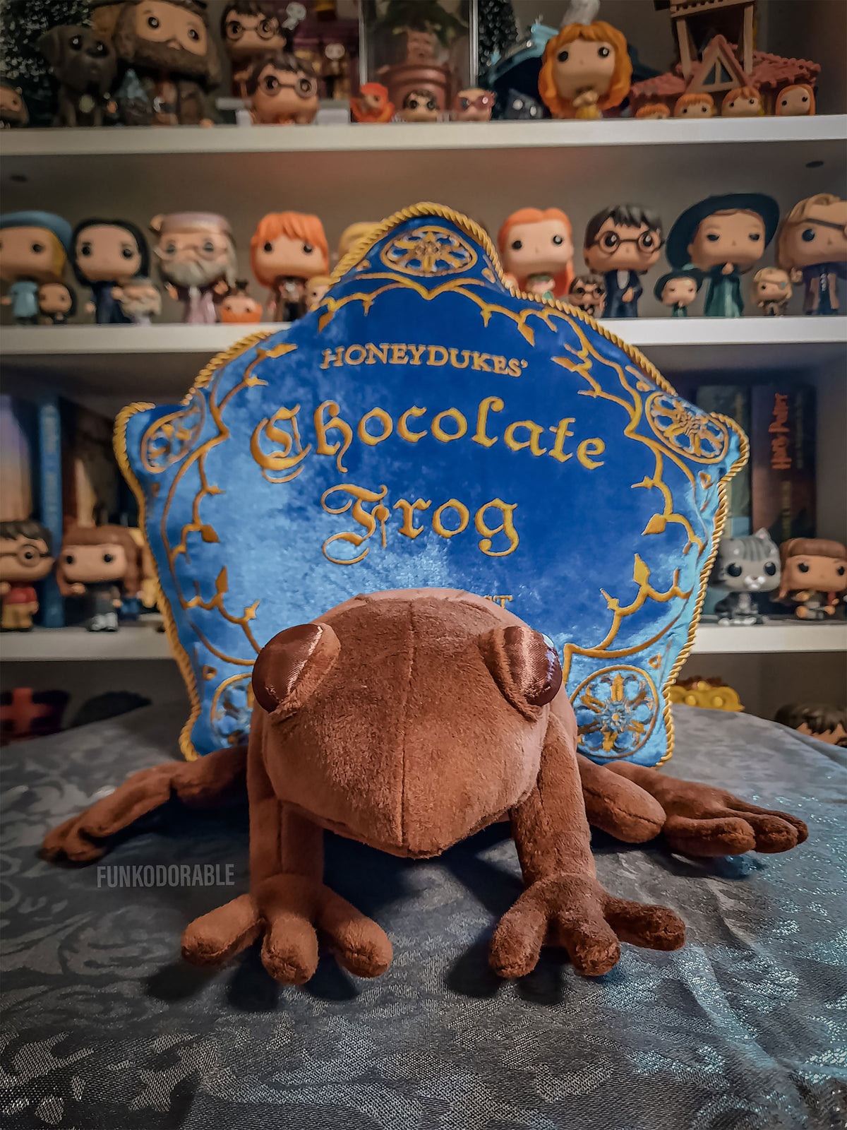 Produktbild Harry Potter - Chokladgroda Kudde med plyschfigur