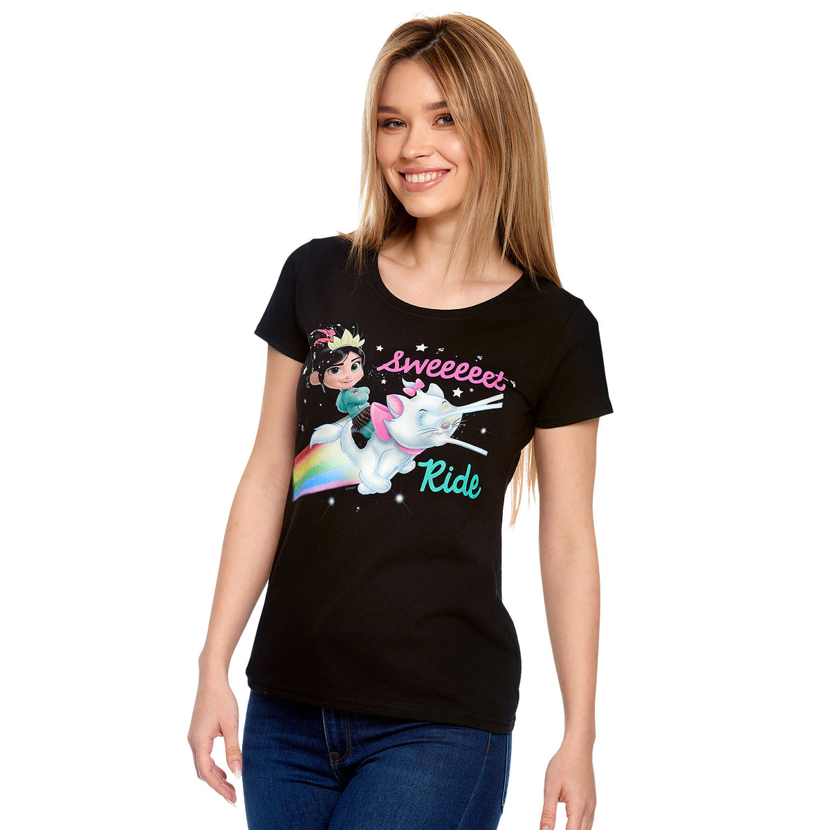 Produktbild Röjar-Ralf - Vanellope Sweet Ride T-shirt dam svart