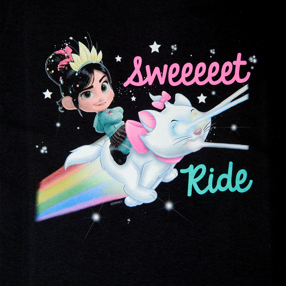 Produktbild Röjar-Ralf - Vanellope Sweet Ride T-shirt dam svart