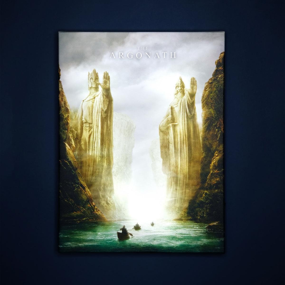 Product image The Lord of the Rings - Argonath wall picture with light