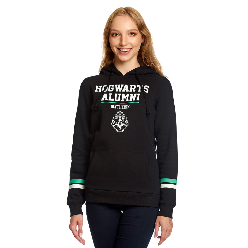 Produktbild Harry Potter - Slytherin Hogwarts Alumni Hoodie dam svart