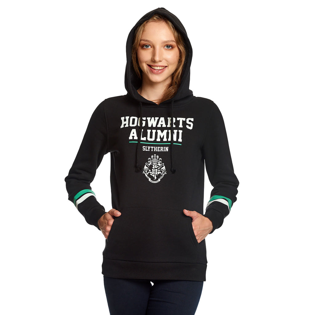 Produktbild Harry Potter - Slytherin Hogwarts Alumni Hoodie dam svart