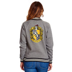 Produktbild Harry Potter - Hufflepuff Emblem Collegejacka Dam grå