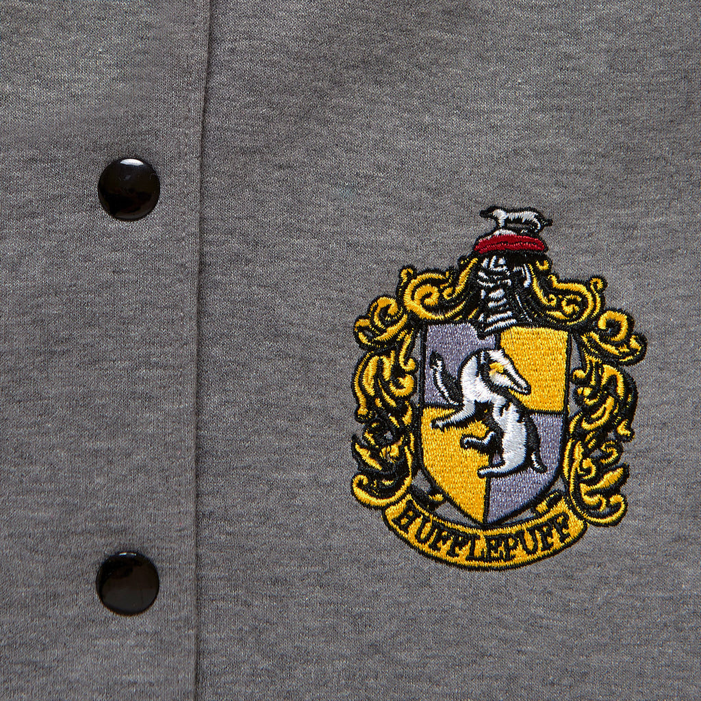 Produktbild Harry Potter - Hufflepuff Emblem Collegejacka Dam grå