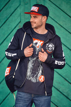 Produktbild Guardians of the Galaxy - Rocket Raccoon svart huvtröja
