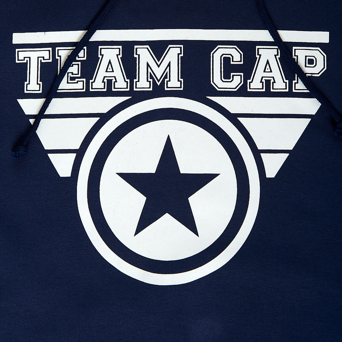 Produktbild Captain America - Team Cap Hoodie blå