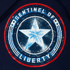 Produktbild Captain America - Sentinel of Liberty Hoodie blå