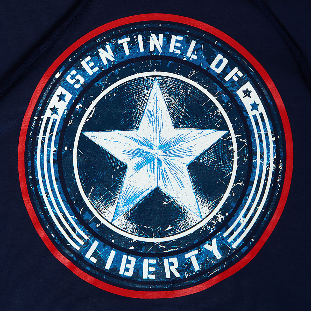 Produktbild Captain America - Sentinel of Liberty Hoodie blå