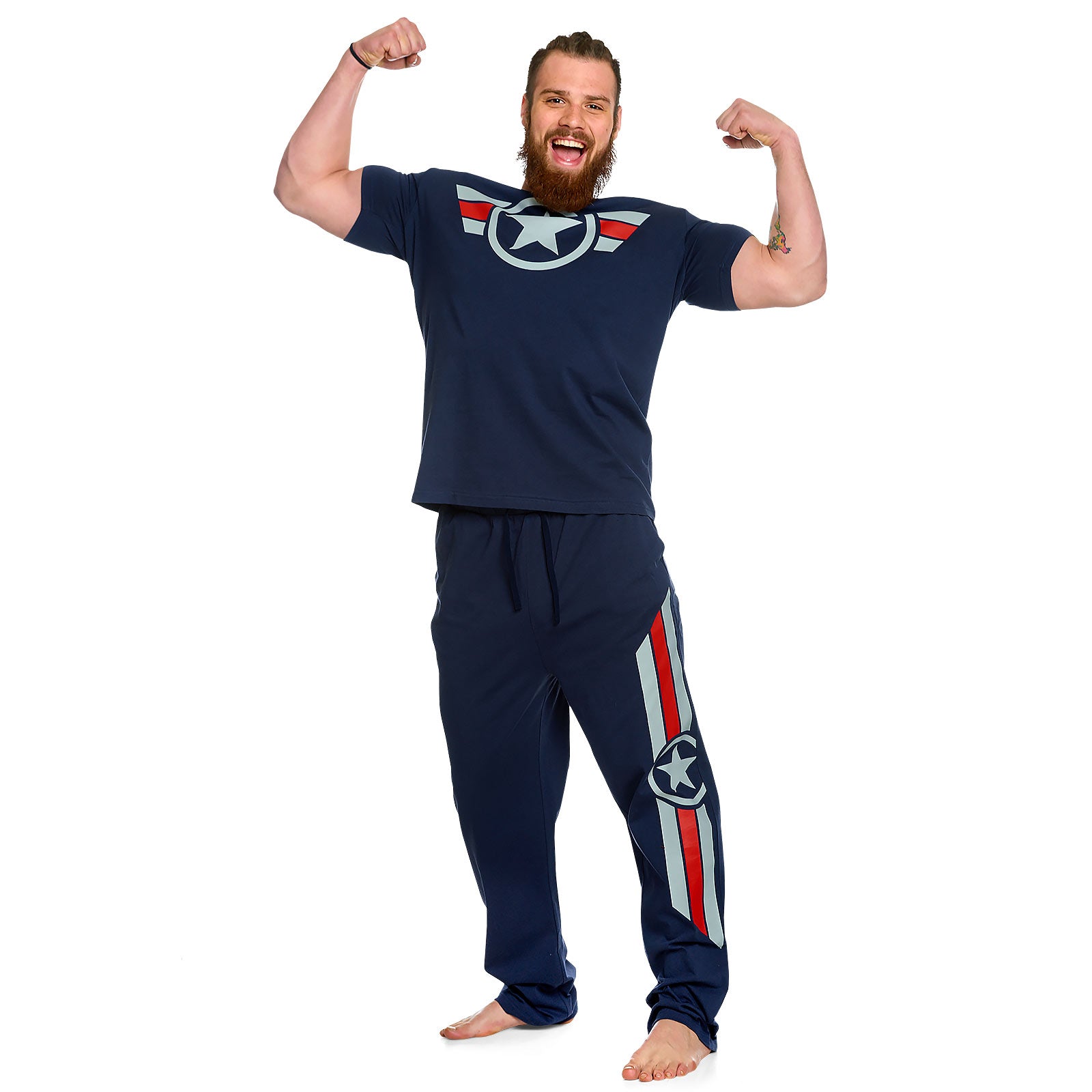 Produktbild Captain America - Soldier Pyjamas Herr