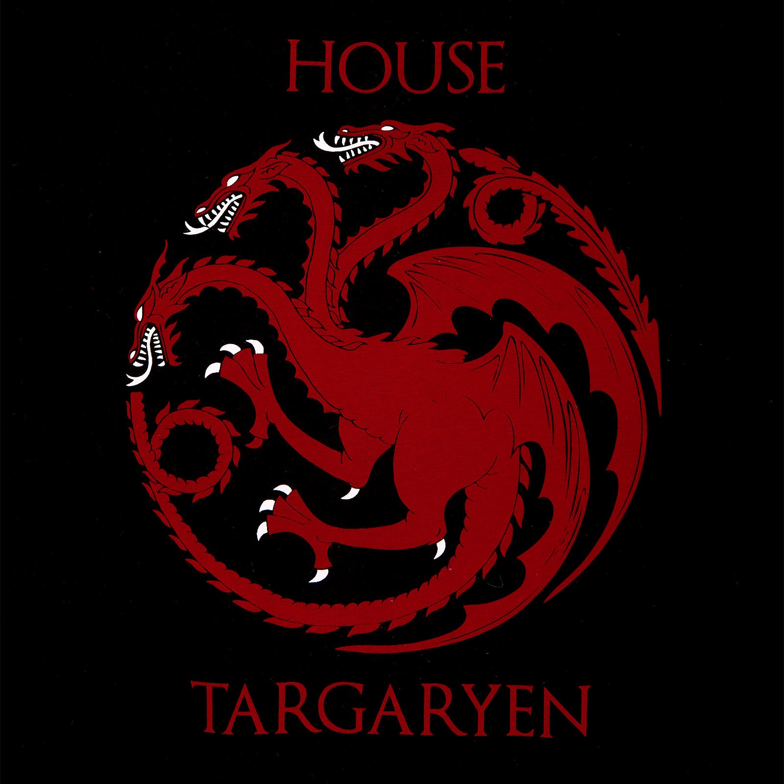 Produktbild Game of Thrones - Targaryen Emblem Pyjamas kort dam