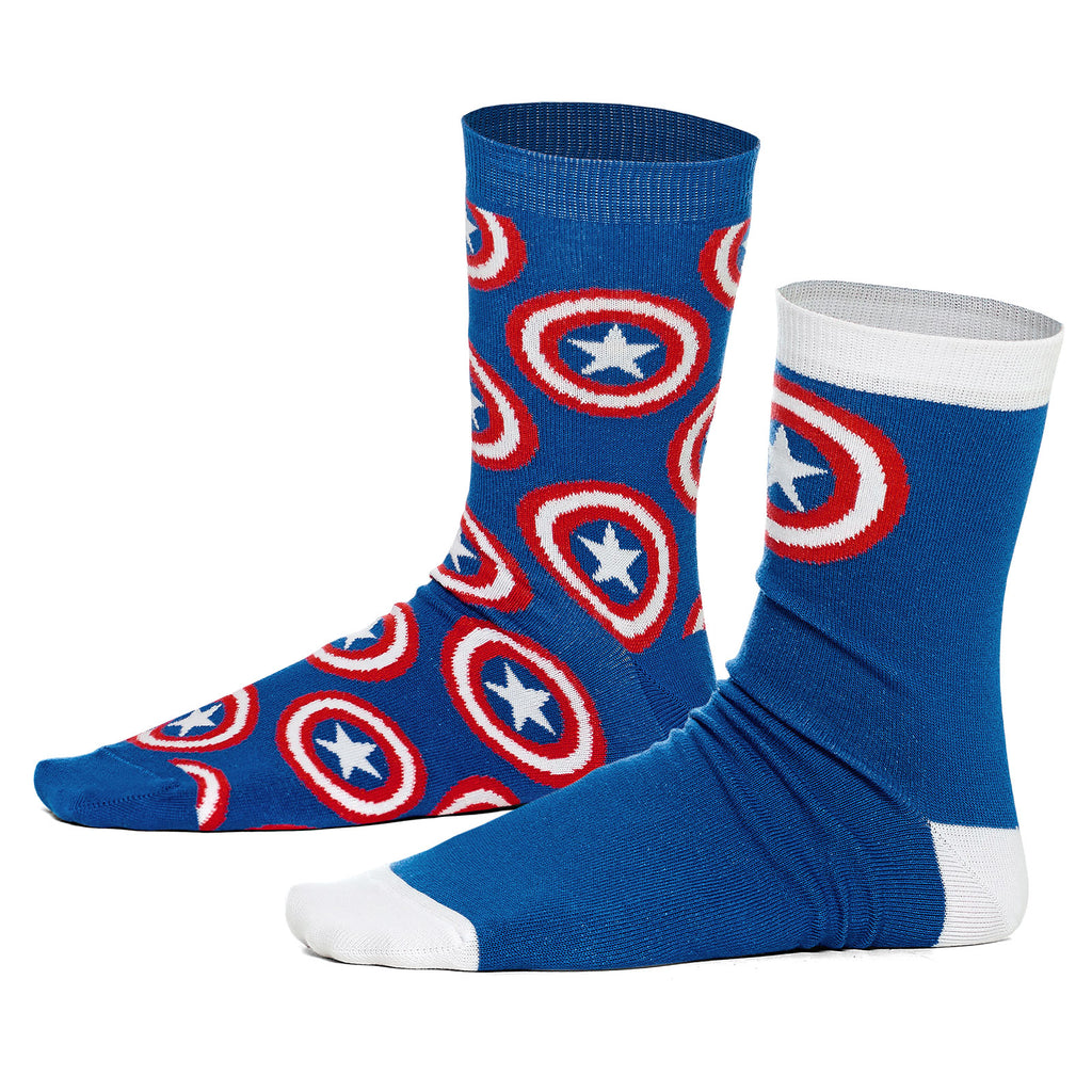 Produktbild Captain America - Strumpor med Shield-logotyp, 2-pack