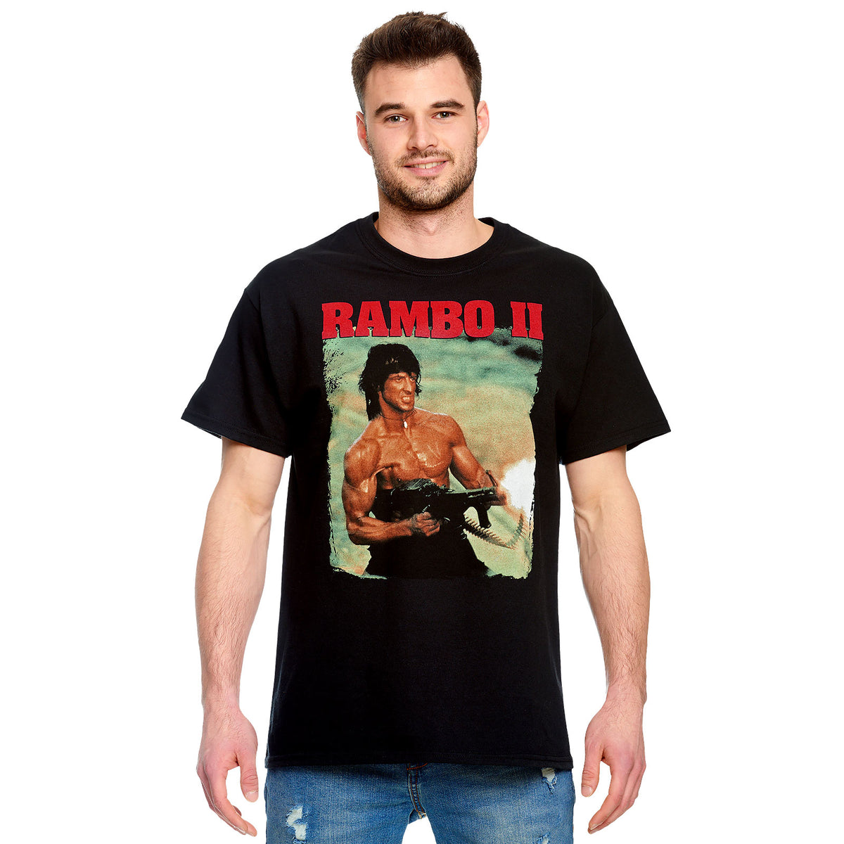 Produktbild Rambo - Shooting T-Shirt svart