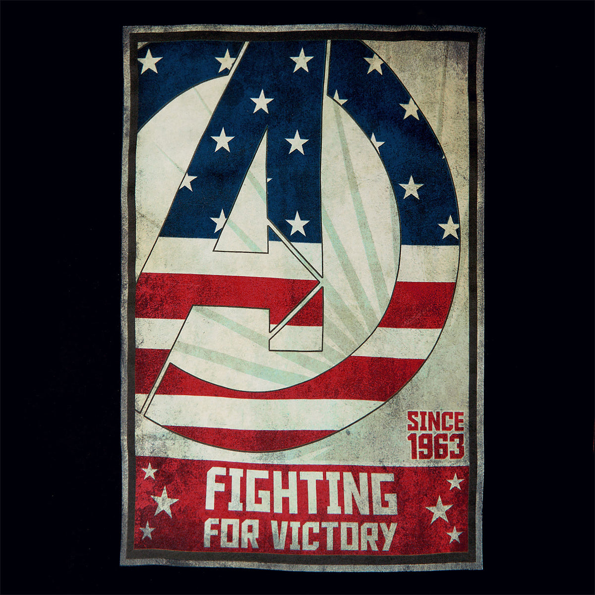 Produktbild Avengers - Fighting for Victory T-shirt svart