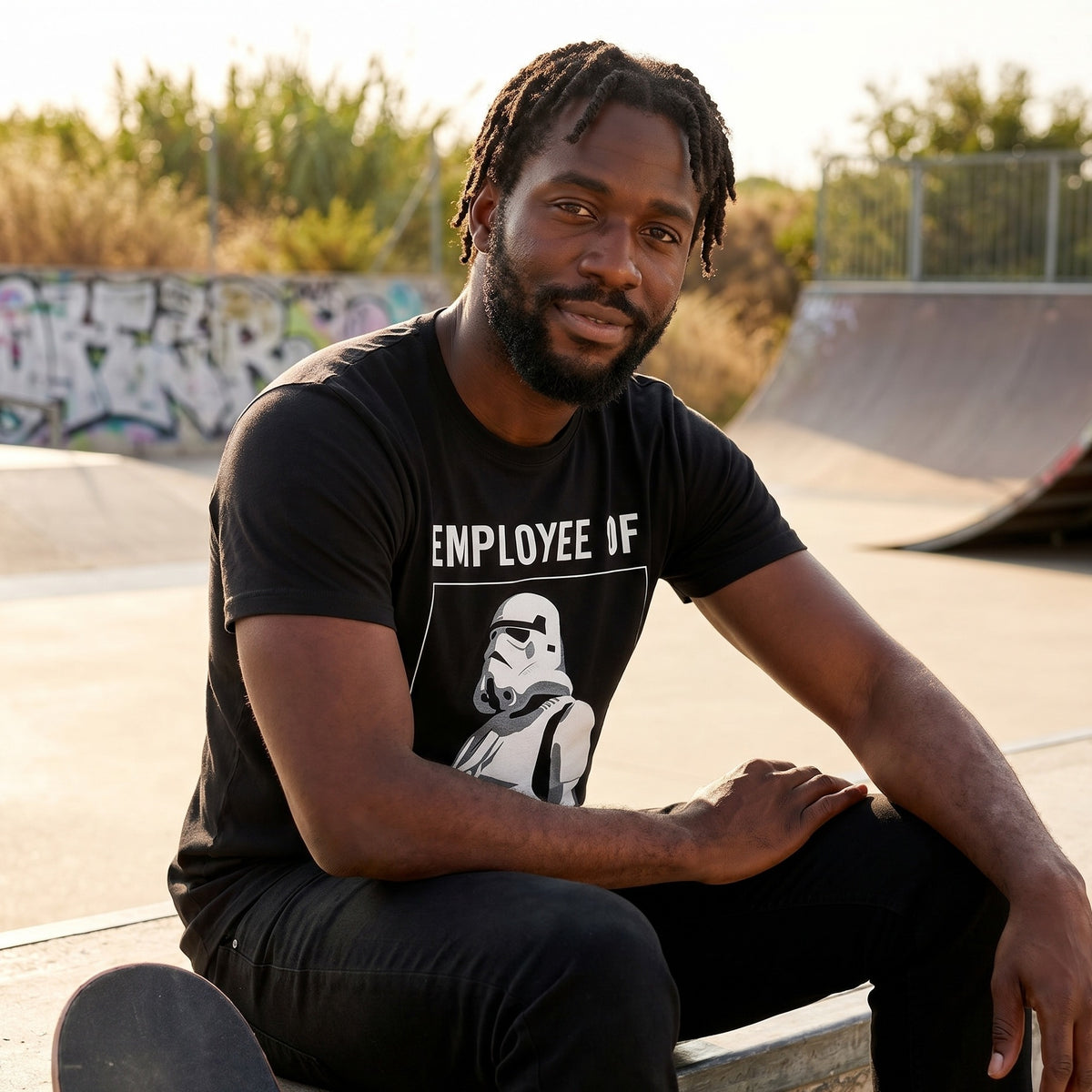 Produktbild Star Wars - Stormtrooper Månadens Anställd T-Shirt svart