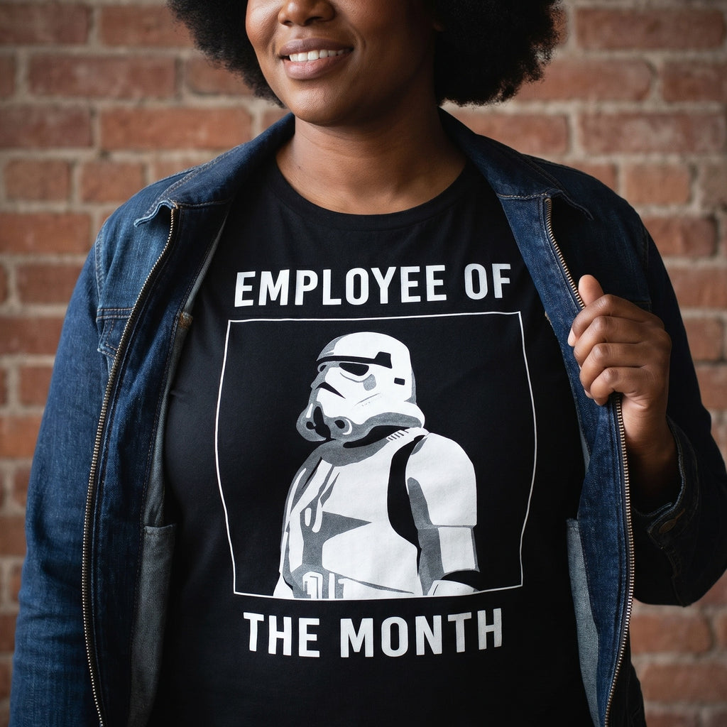 Produktbild Star Wars - Stormtrooper Månadens Anställd T-Shirt svart