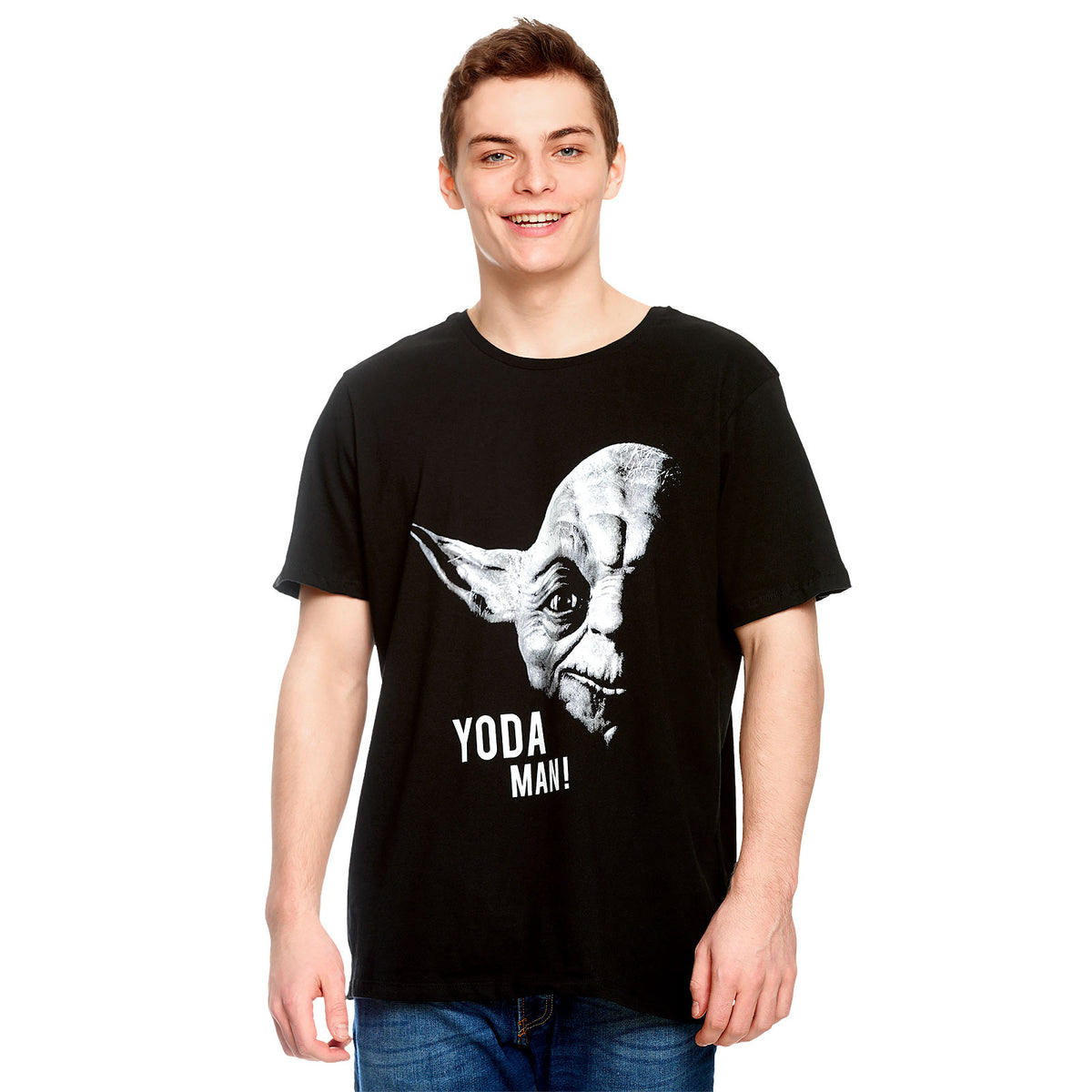 Produktbild Star Wars - Yoda Man! Svart T-shirt