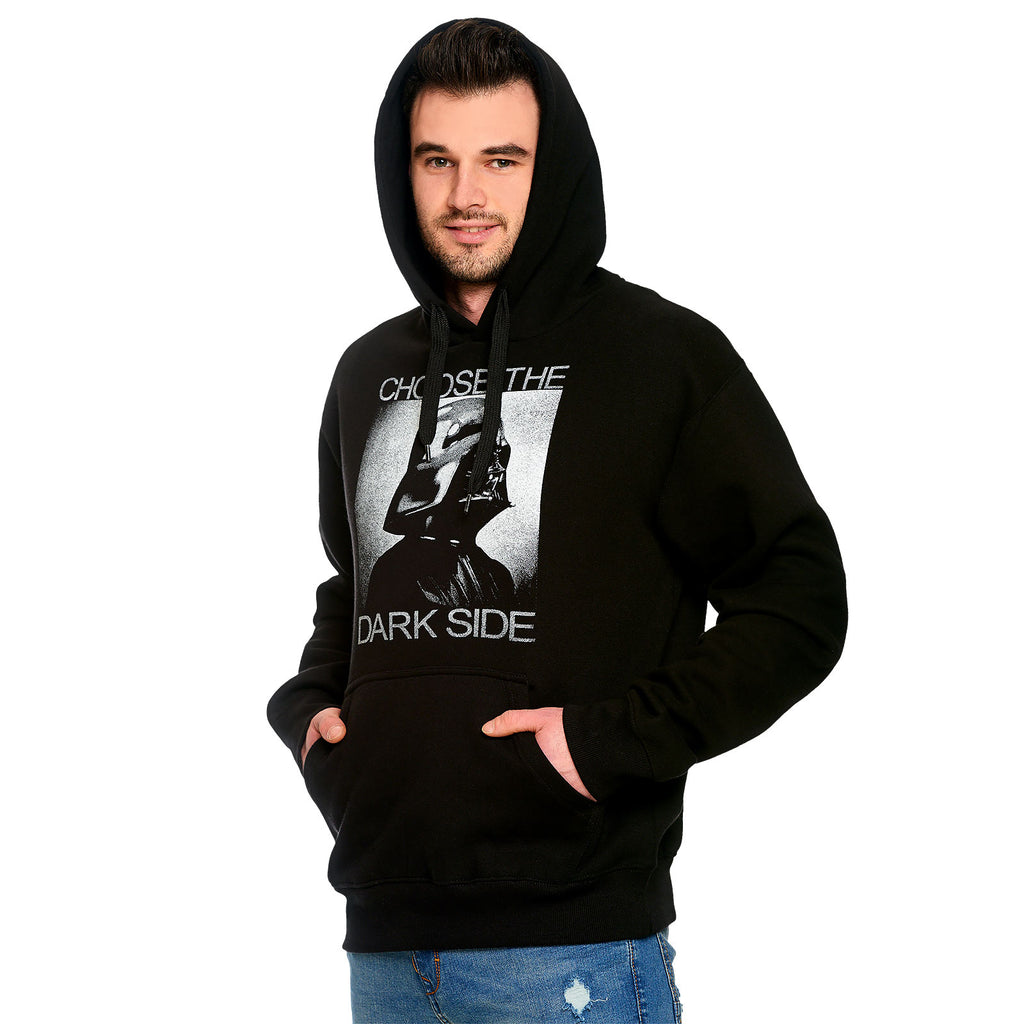 Produktbild Star Wars - Darth Vader Välj den Mörka Sidan Hoodie svart