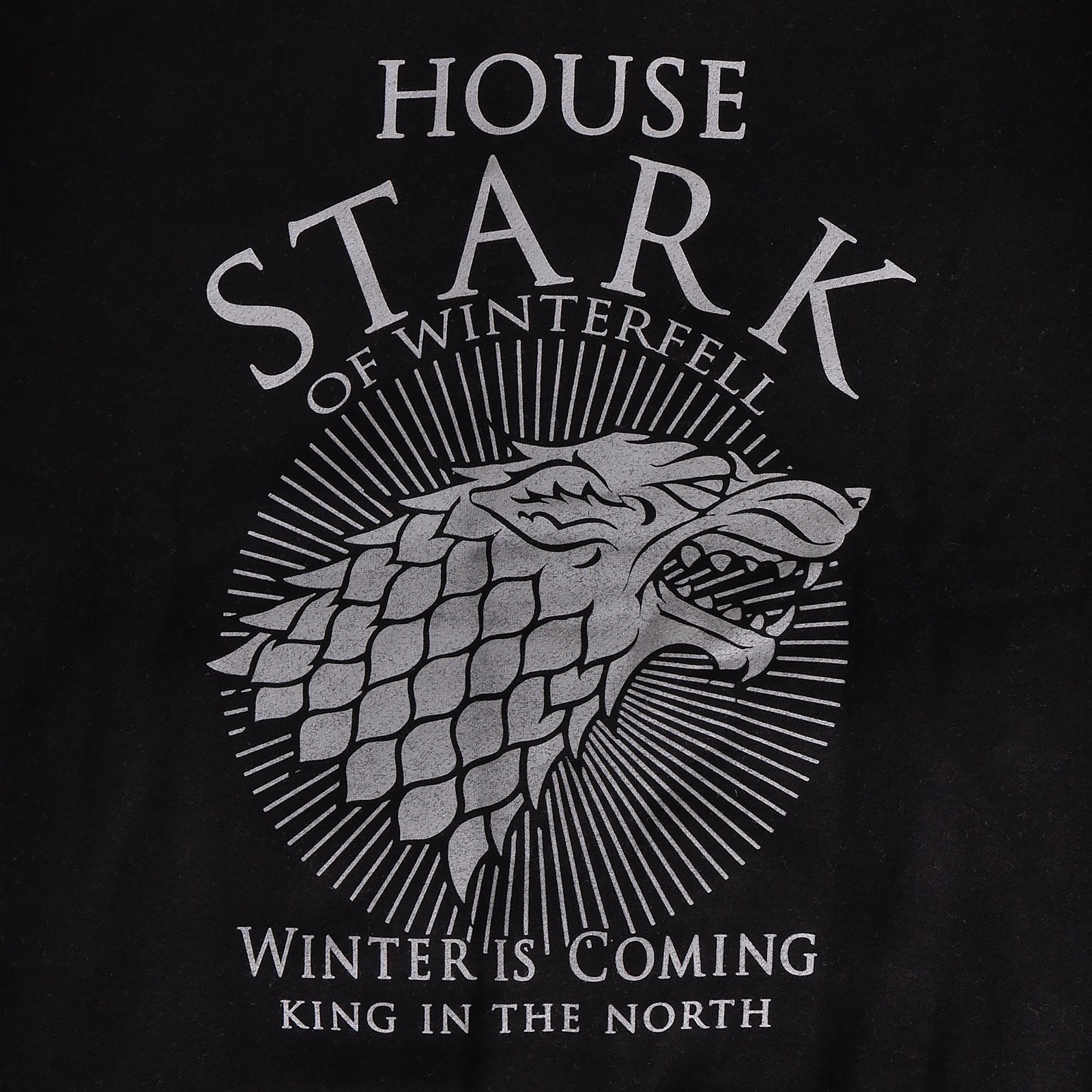 Produktbild Game of Thrones - House Stark Collegejacka svart-grå