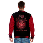 Produktbild Game of Thrones - House Targaryen Collegejacka svart-röd