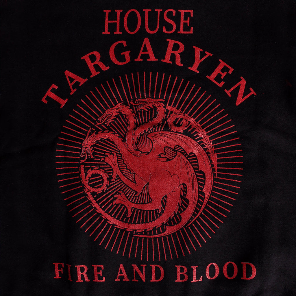 Produktbild Game of Thrones - House Targaryen Collegejacka svart-röd