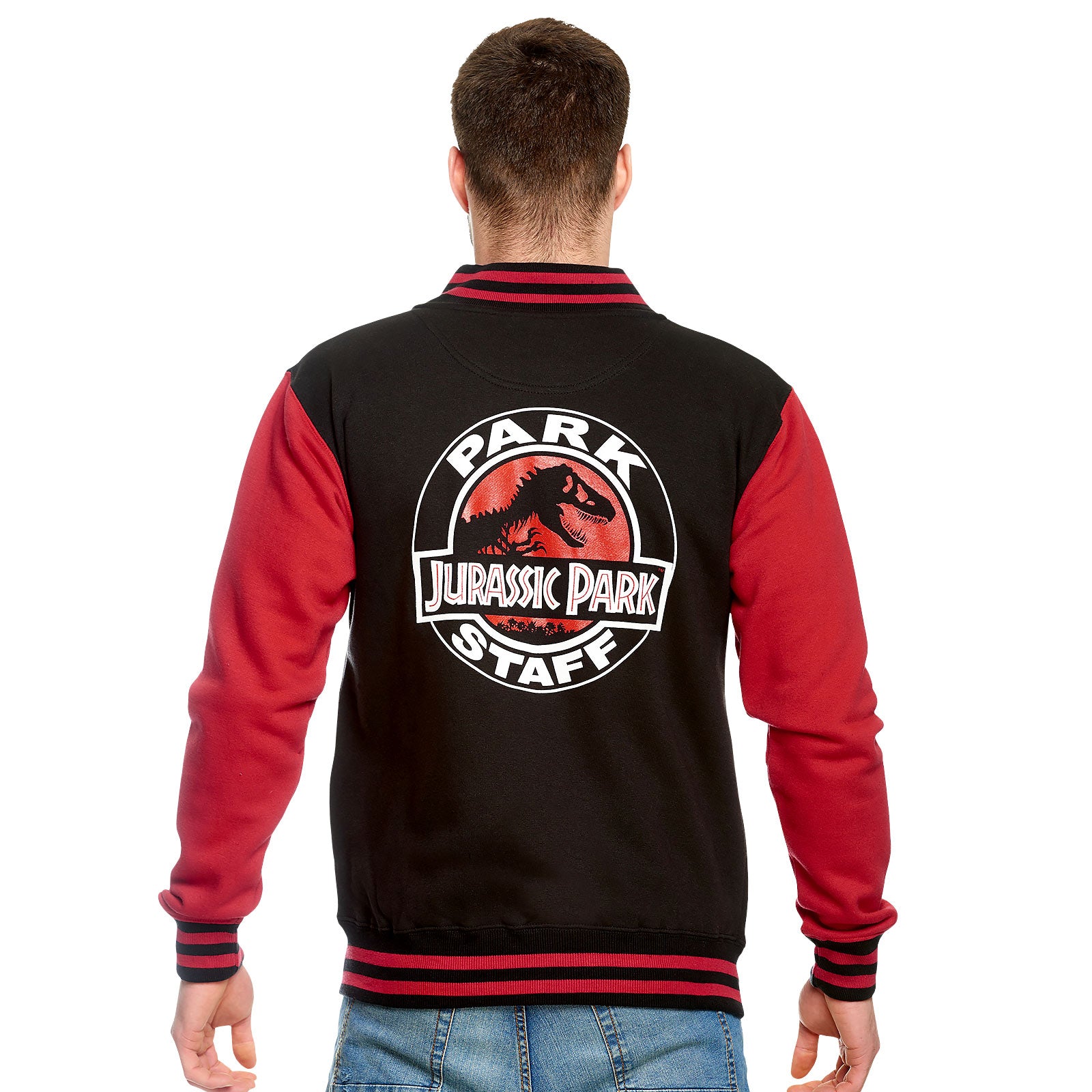 Produktbild Jurassic Park - Park Staff College Jacka svart-röd