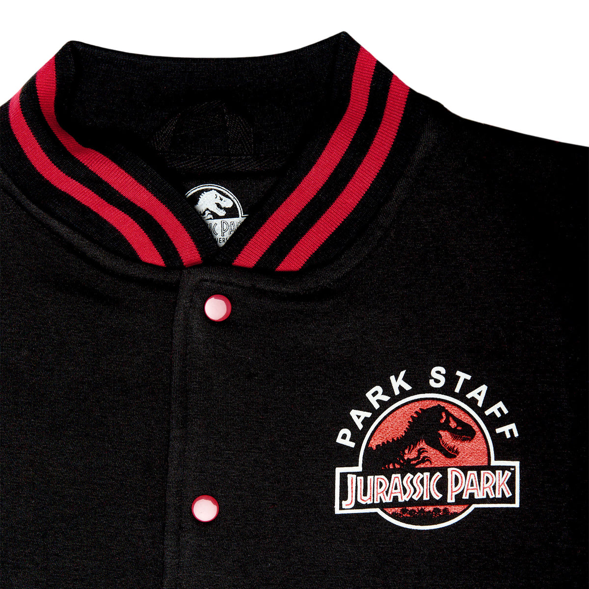 Produktbild Jurassic Park - Park Staff College Jacka svart-röd