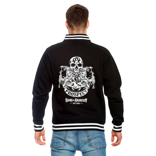 Produktbild Sons of Anarchy - Reaper & Prospect collegejacka svart-vit