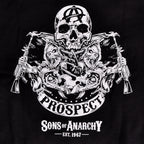 Produktbild Sons of Anarchy - Reaper & Prospect collegejacka svart-vit