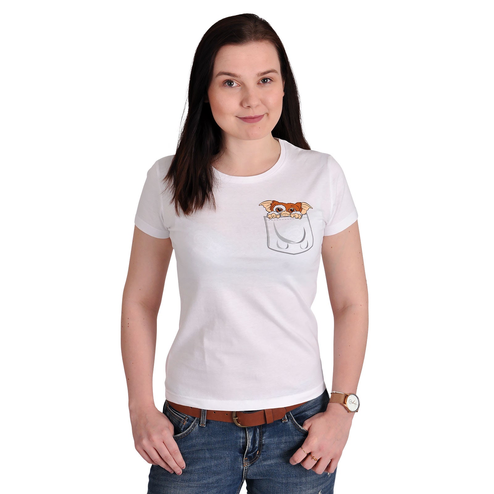 Product image Gremlins - Pocket Gizmo Women's T-Shirt White