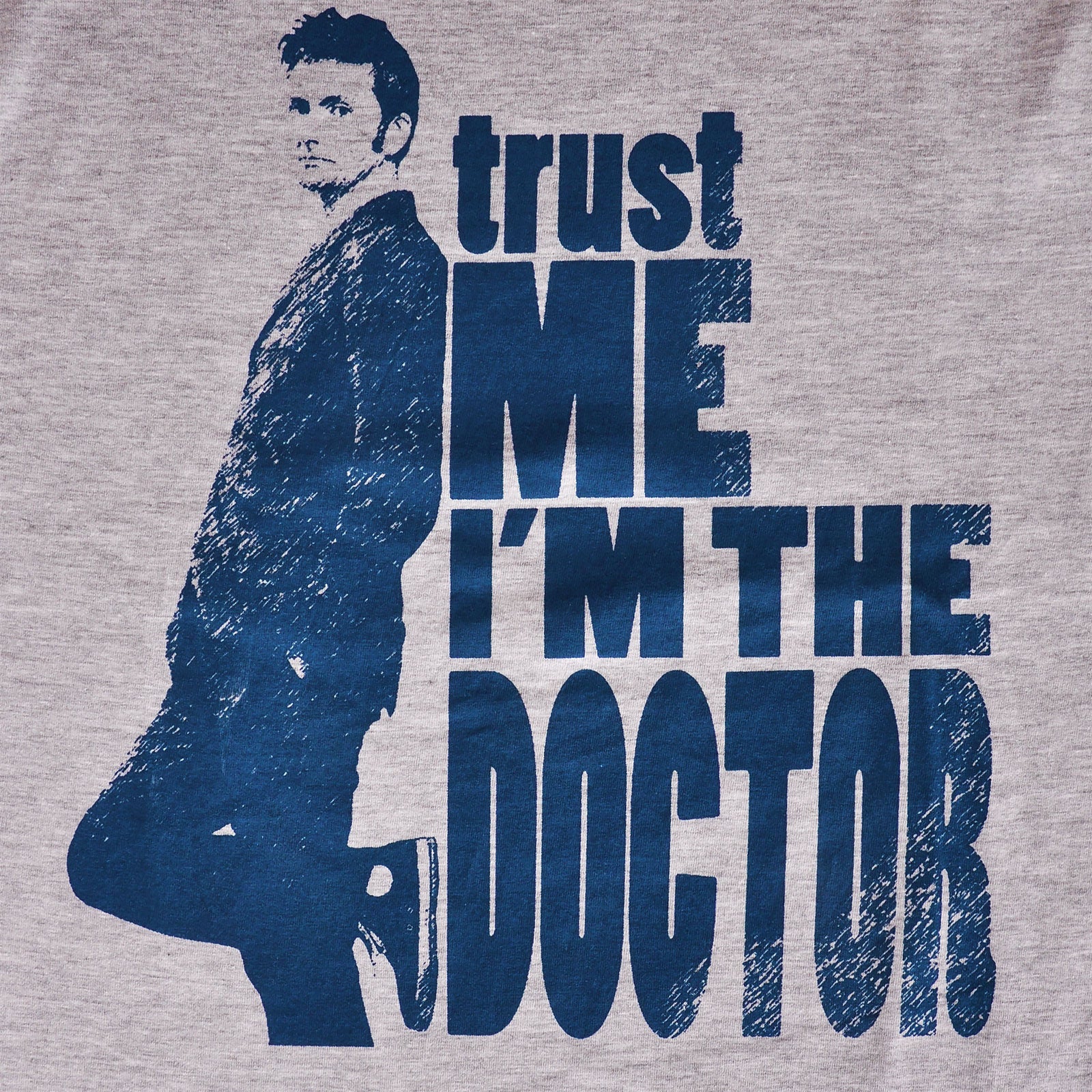 Produktbild Doctor Who - Lita på mig, jag är Doktorn T-shirt grå