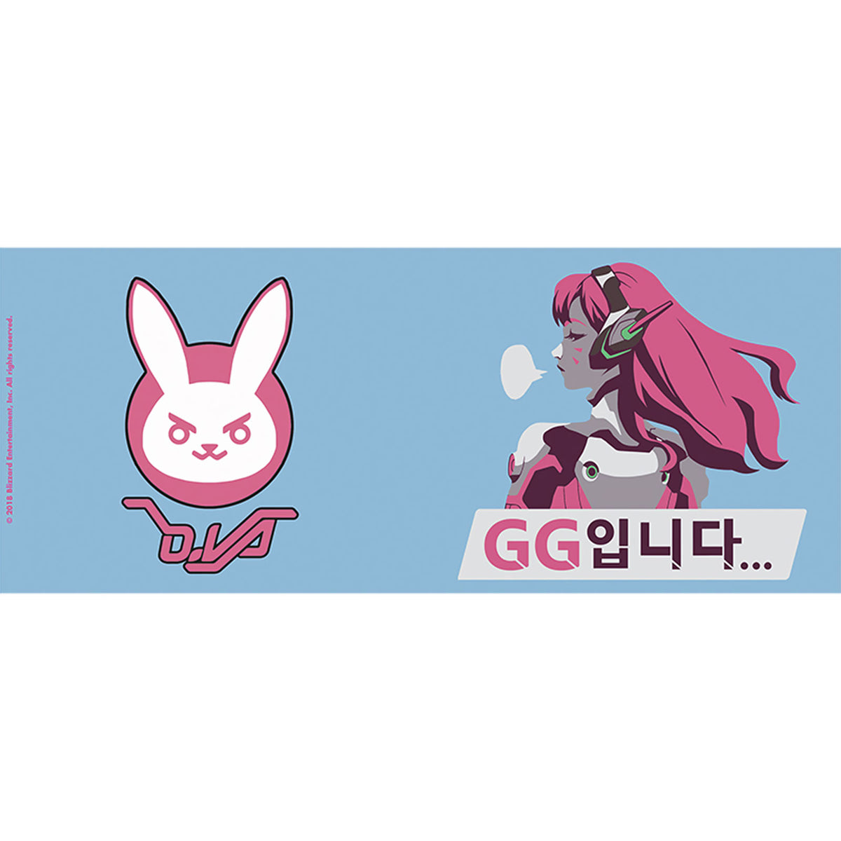 Produktbild Overwatch - D.VA-mugg med Bunny-ikon