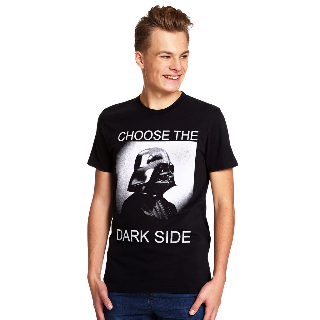 Produktbild Star Wars - Darth Vader Välj den Mörka Sidan T-shirt svart